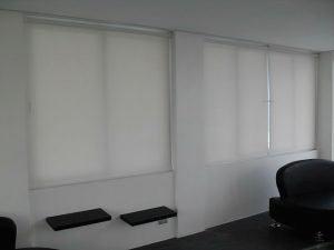 Roller Blinds for Black and White Motif