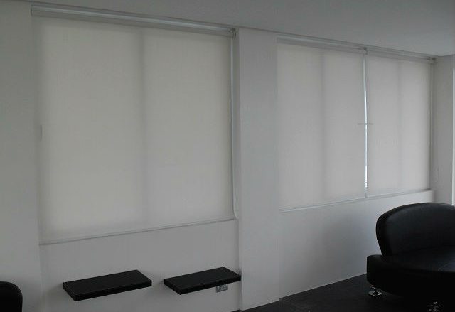 Roller Blinds for Black and White Motif