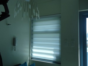 Installation of Combi Blinds "W201 White" at Sta.Mesa Manila, Philippines