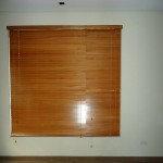 Wood Blinds: Cherry Color