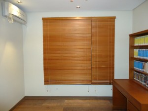 Elegantly Looking Wood Blinds in Navotas City, Philippines