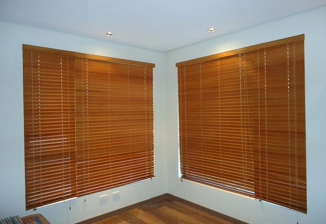 Wood Blinds Installed in Navotas City, Philippines