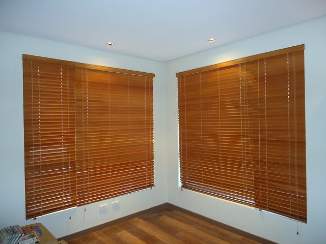 Wood Blinds Installed in Navotas City, Philippines