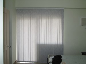 Fabric Vertical Blinds for Sliding Glass Doors / Patio Doors