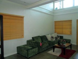 Wooden Blinds Installed at Mandaluyong City, Philippines