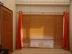 Faux Wood Blinds Installed in Manggahan, Pasig City, Philippines
