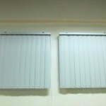 PVC Vertcail Blinds “Corr Curve White” Installed at Mandaluyong City, Philippines