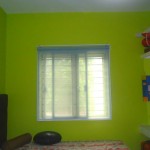 Fresh looking Bedroom with Roller Blinds