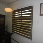 Combi Blinds: W206 Teak