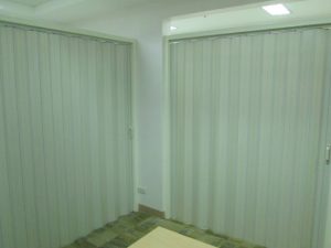 Installation of PVC Accordion Door at Mandaluyong City, Philippines