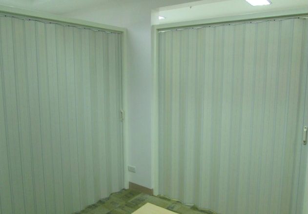 Installation of PVC Accordion Door at Mandaluyong City, Philippines