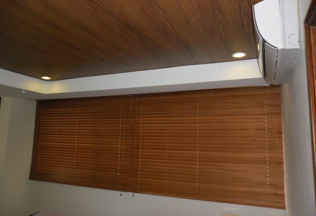 Elegant Wood Blinds in Lucena City