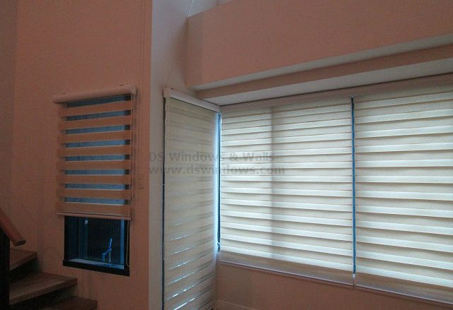 Installed Beautiful and Stylish Combi Blinds