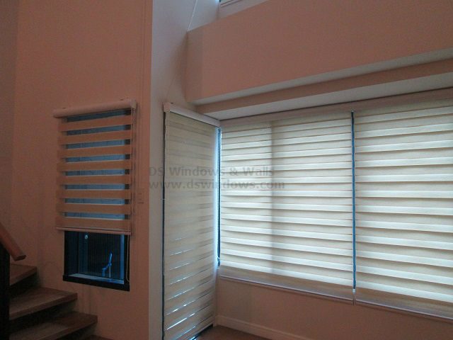 Installed Beautiful and Stylish Combi Blinds