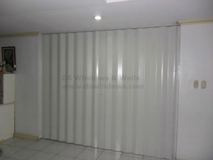 White Ash Folding Door