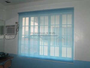 Sunscreen Roller Blinds -T3525 Blue