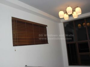 Wood Blinds Installed in BF Homes Parañaque