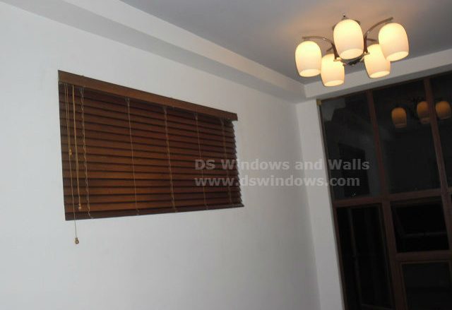 Wood Blinds Installed in BF Homes Parañaque