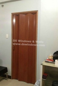 PVC Folding Door Installed in San Juan City