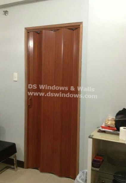 PVC Folding Door Installed in San Juan City