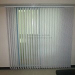 Fabric Vertical Blinds – V7589 Grey