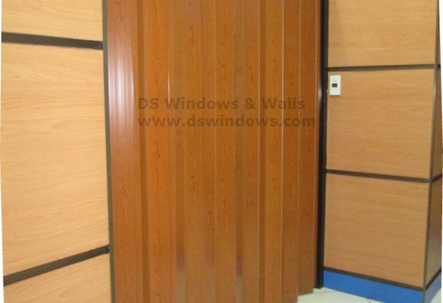 PVC Folding Door Installed in Rosario, Pasig