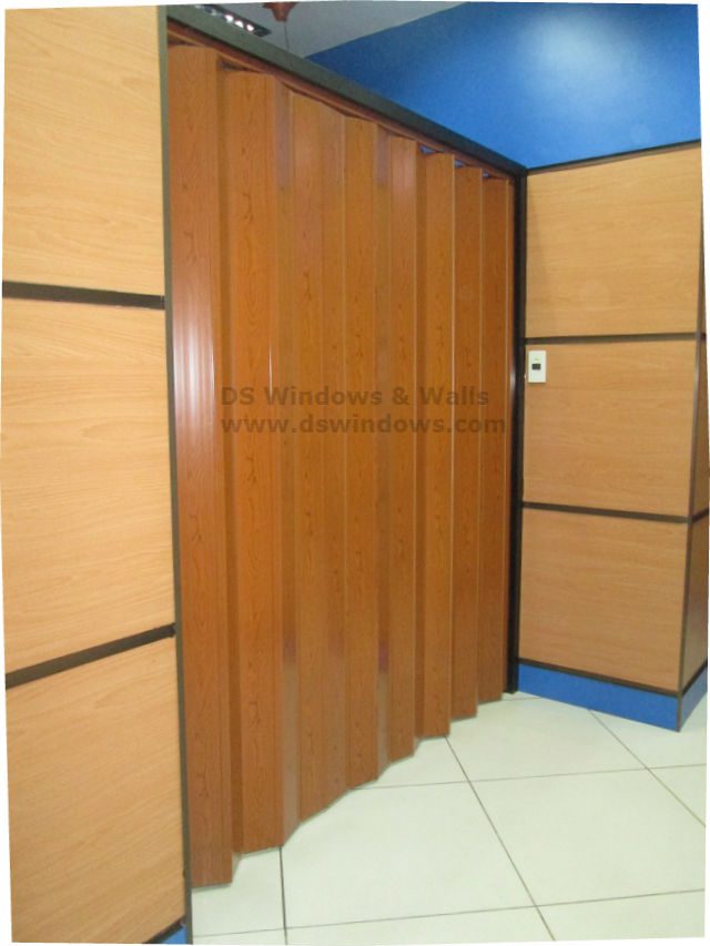 PVC Folding Door Installed in Rosario, Pasig