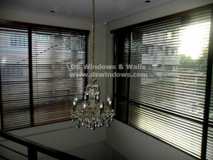 Installed Wood Blinds in Subic City, Zambales, Philippines