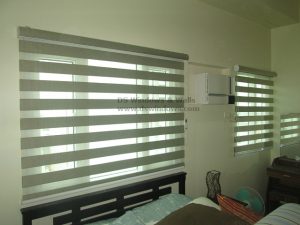 Combi Blinds Instslled in the Bedroom - Sikatuna Village, Quezon City