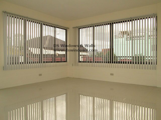 PVC Vertical Blinds Installed in Pasig City