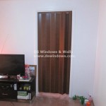 PVC Folding Door Installed in La Vista Village, Quezon City, Philippines