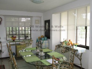 Roller Shades for Dining Area