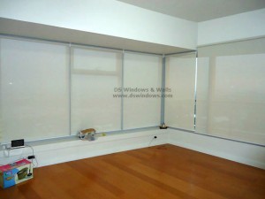 Window Roller Shades Installed in Bonifacio Global City