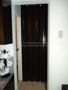 Custom PVC Accordion Door For Utility Room - Beverly Hills Subdivision, Lipa City Batangas