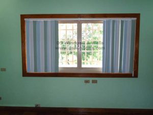 Inside Mounting Split-type PVC Vertical Blinds - Sacred Heart, Quezon City