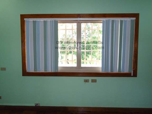 Inside Mounting Split-type PVC Vertical Blinds - Sacred Heart, Quezon City