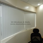 PVC Vertical Blinds Installed at Legaspi Village, Makati City Philippines