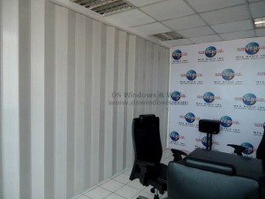 PVC Accordion Door installed at Ortigas Center, Pasig City