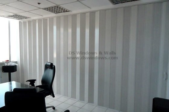 PVC Accordion Door as Folding Partition for Conference Room - Ortigas Center, Pasig City