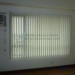 PVC Vertical Blinds installed  at Moonwalk Village, Las Piñas city, Philippines