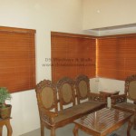 Wooden Blinds installed at Sariaya Quezon, Philippines