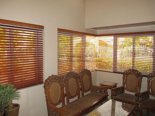 Wood Blinds for Designing a Modern Ancestral Home - Sariaya Quezon, Philippines