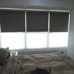 Sunscreen and Blackout Roller Blinds in One Window – Rockwell Makati, Philippines