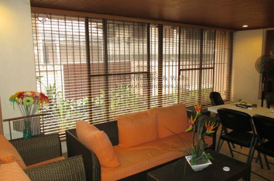Foam Wood Blinds Installed at Taguig City Philippines