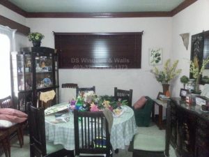 Dining Area Wood Blinds Classic