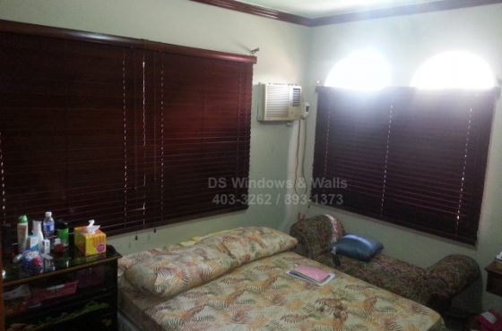 Mahogany Wood Blinds