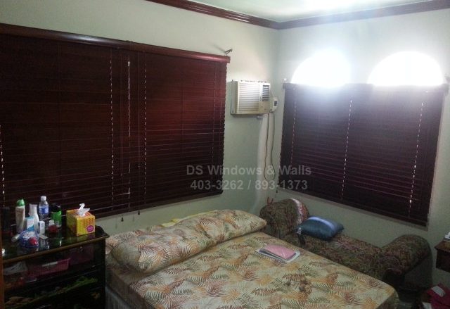 Mahogany Wood Blinds