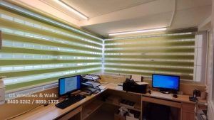 Korean Combi Blinds for Work from Home Setup