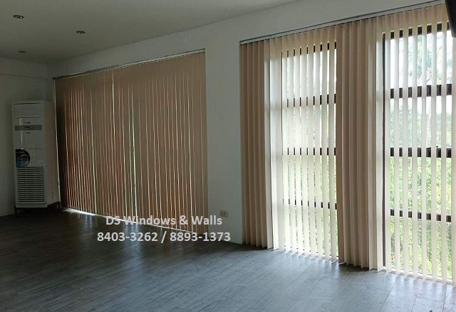 PVC Vertical blinds - saves electricity