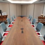 Roller shades executive room
